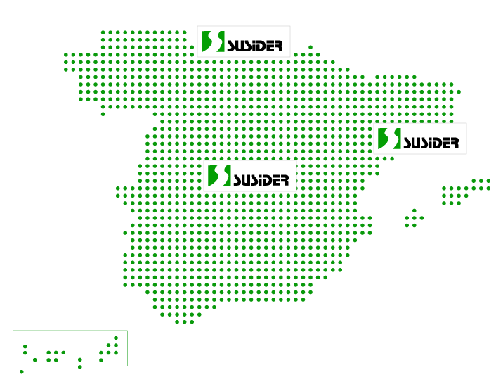 Susider, presencia nacional